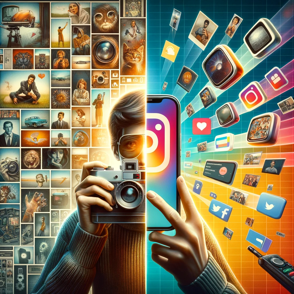 La evolución de Instagram desde una plataforma centrada en fotografías hasta una enfocada en video y streaming