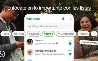Céntrate en lo importante con las listas personalizadas en WhatsApp