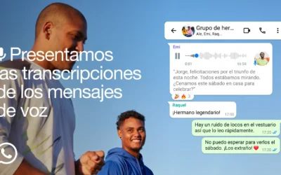 Los mensajes de voz en WhatsApp ahora se transcriben: conecta más y escucha menos